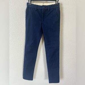 GAP Kids Navy Chinos Straight Leg Slim Fit Pants Size 12 slim New with tags!